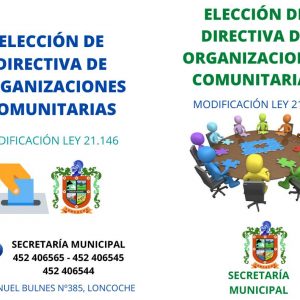 Ley N° 21.146, que simplifica el procedimiento de calificación de elecciones de juntas de vecinos y organizaciones comunitarias .