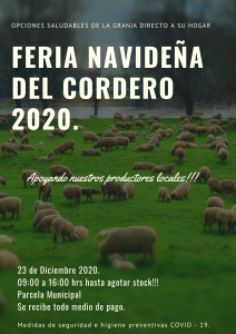 Lee más sobre el artículo FERIA DEL CORDERO 2020.