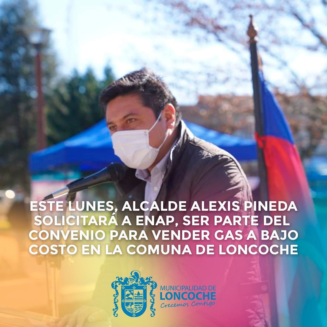 En este momento estás viendo ALCALDE ALEXIS PINEDA RUIZ SOLICITARÁ A ENAP INTEGRAR A LONCOCHE EN CONVENIO DE GAS.